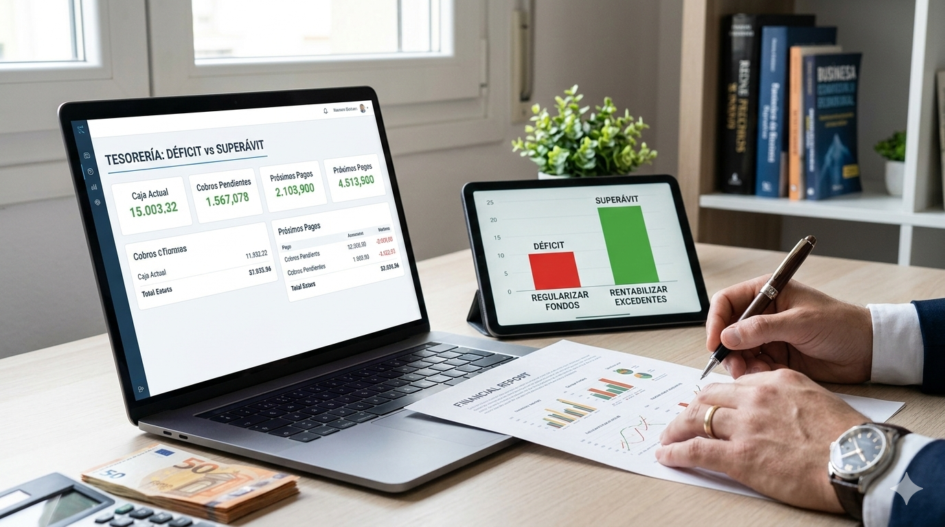Tesorería: El Arte de Equilibrar el Déficit y el Superávit